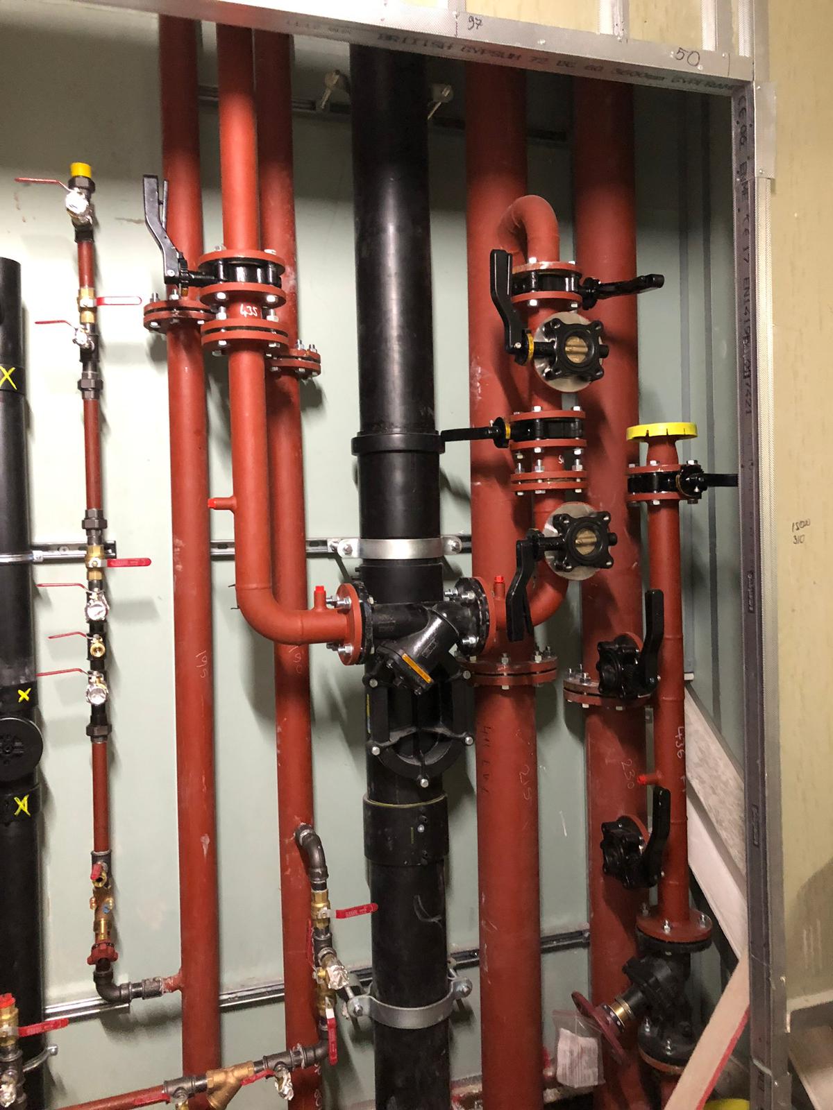 plumbing installation